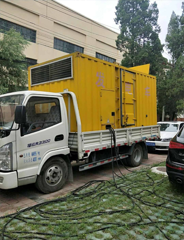 南头镇发电车出租-柴油发电机组排烟系统设计要求及其考虑因素